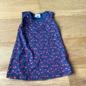 ToobyDoo flamingo dress 2t